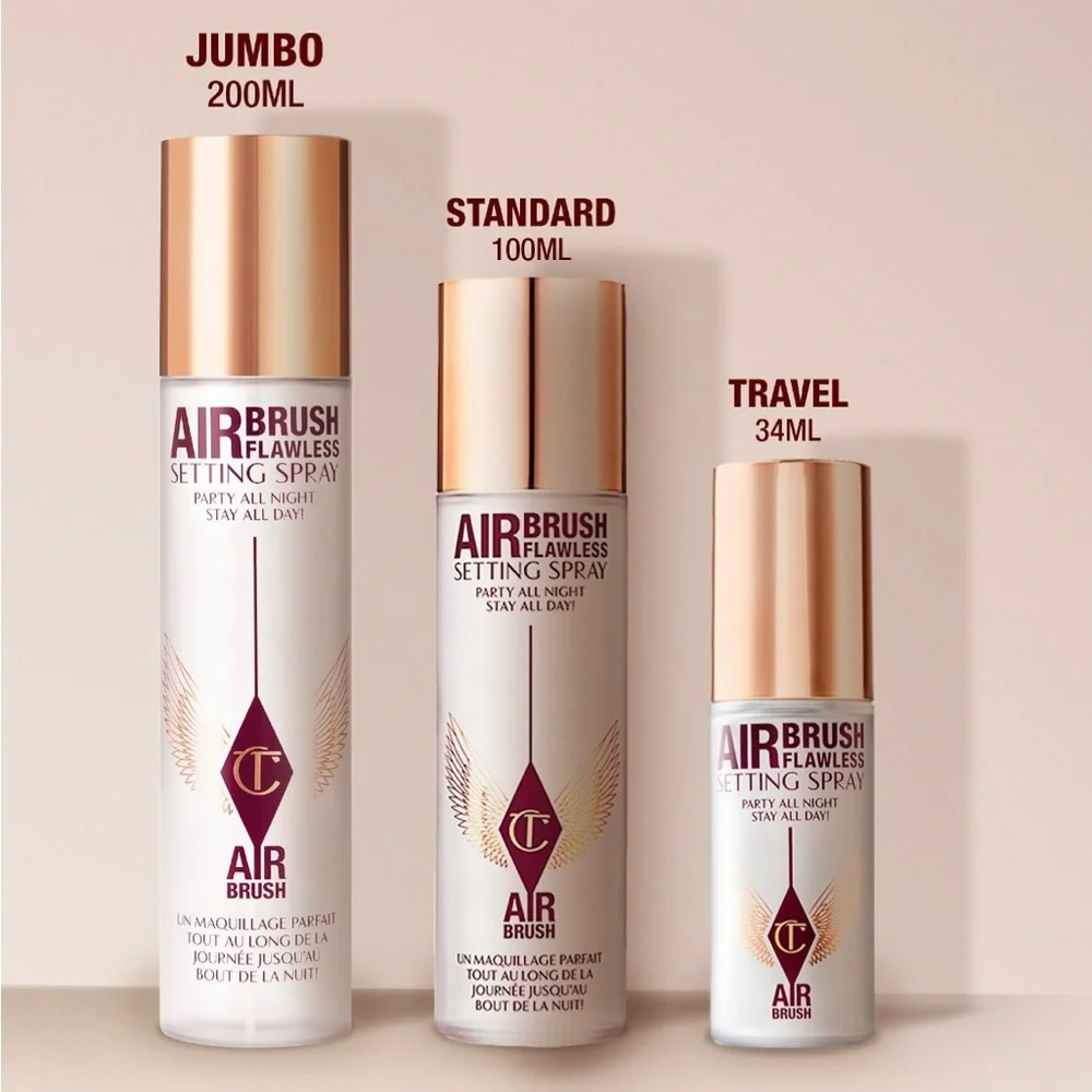Charlotte Tilbury Airbrush Flawless Setting Spray-NIB